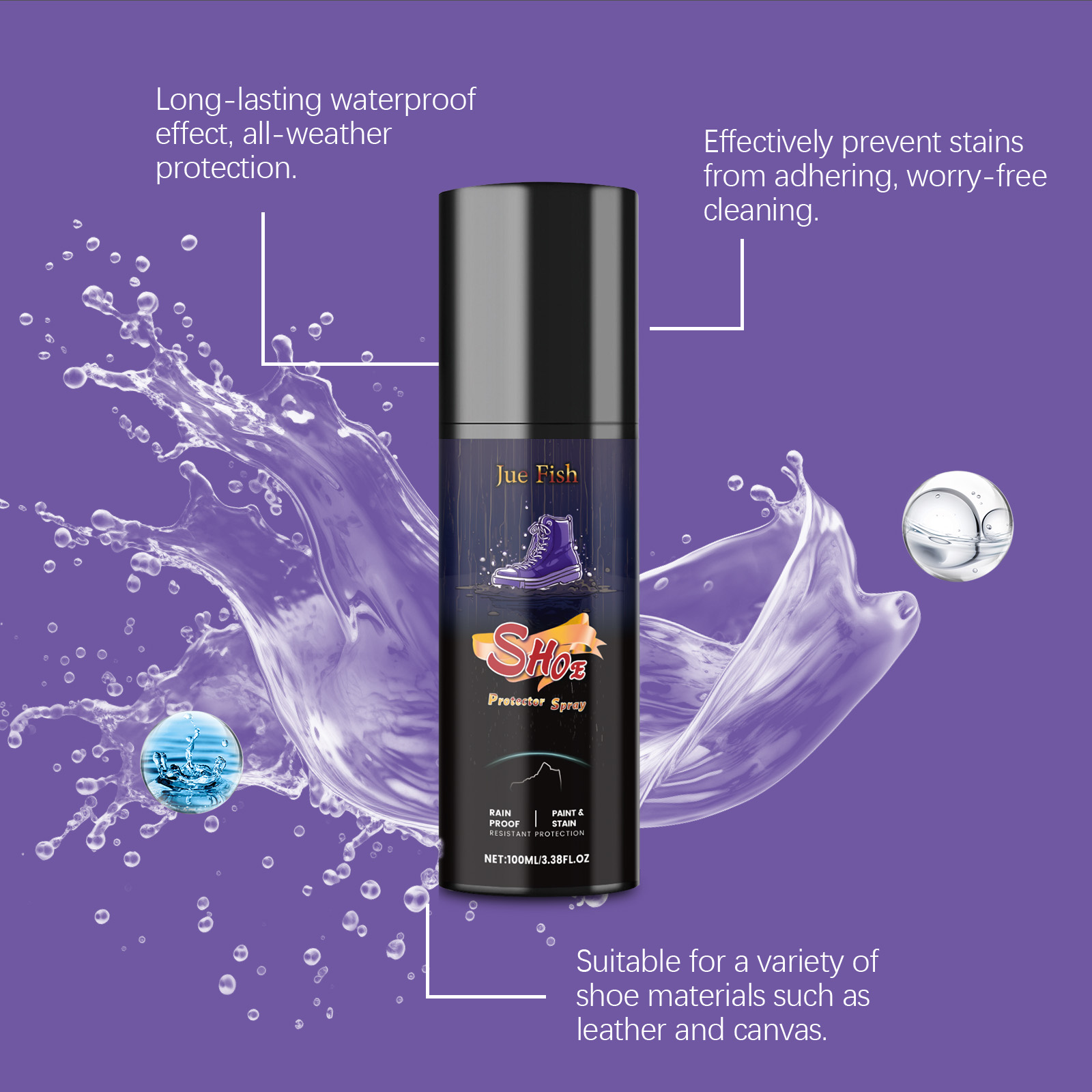 Spray Protetor de Calçados 100 - Waterproof Spray Shoe avaliação e preço
