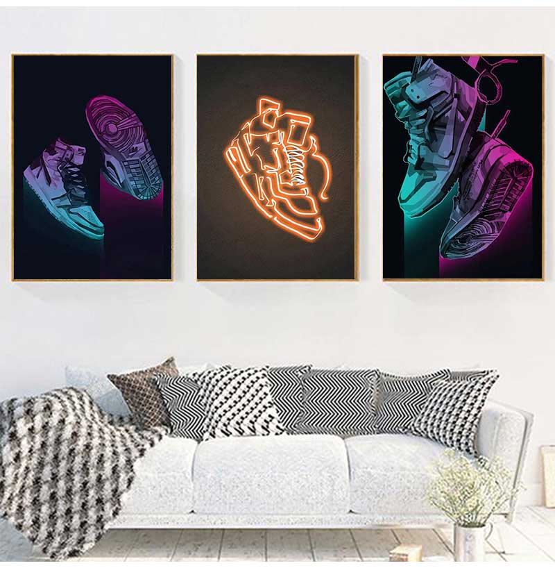 Graffiti Sneakers Wall Art Pos - Waterproof Spray Shoe avaliação e preço
