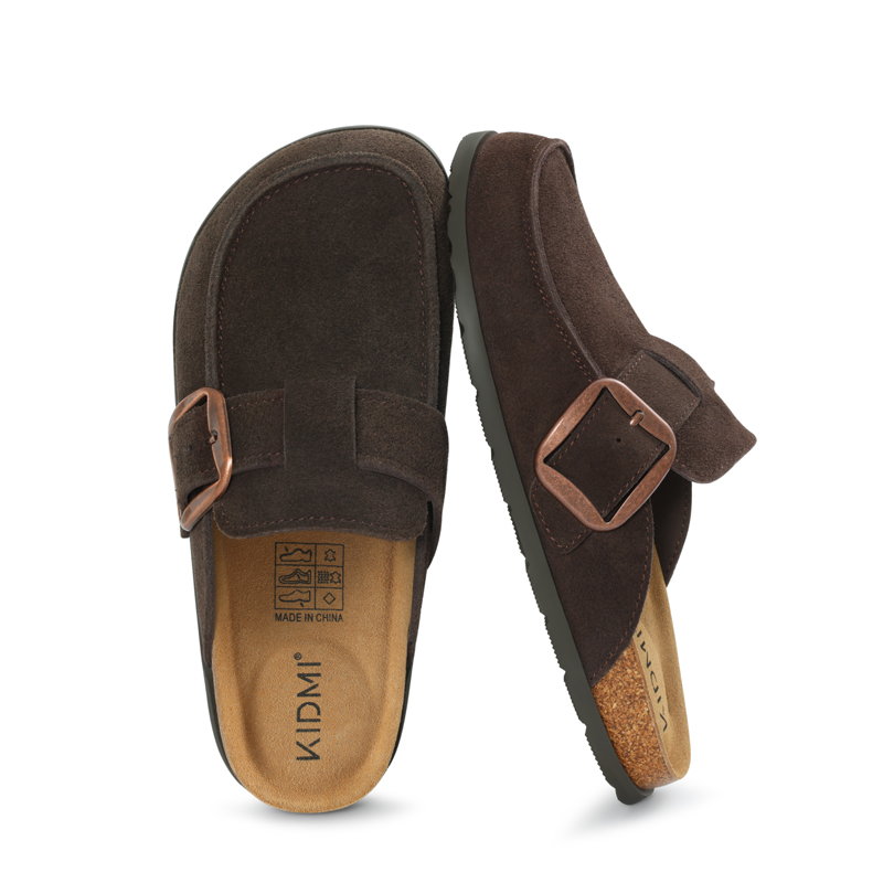 Chinelos de camurça genuína Li - Insole Memory Foam avaliação e preço
