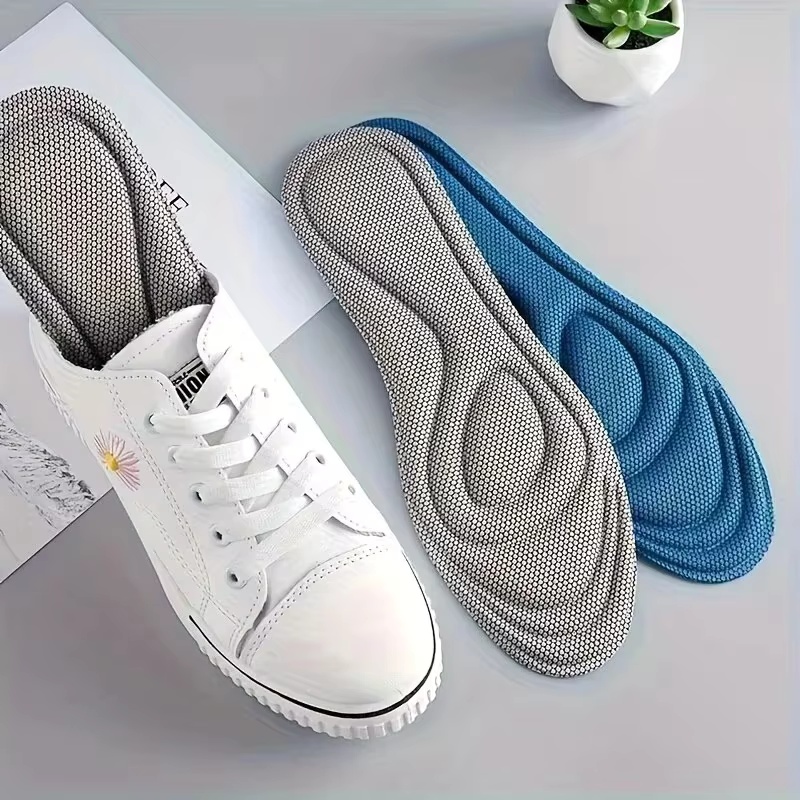 4 PCS Palmilhas de Massagem Es - Insole Memory Foam avaliação e preço