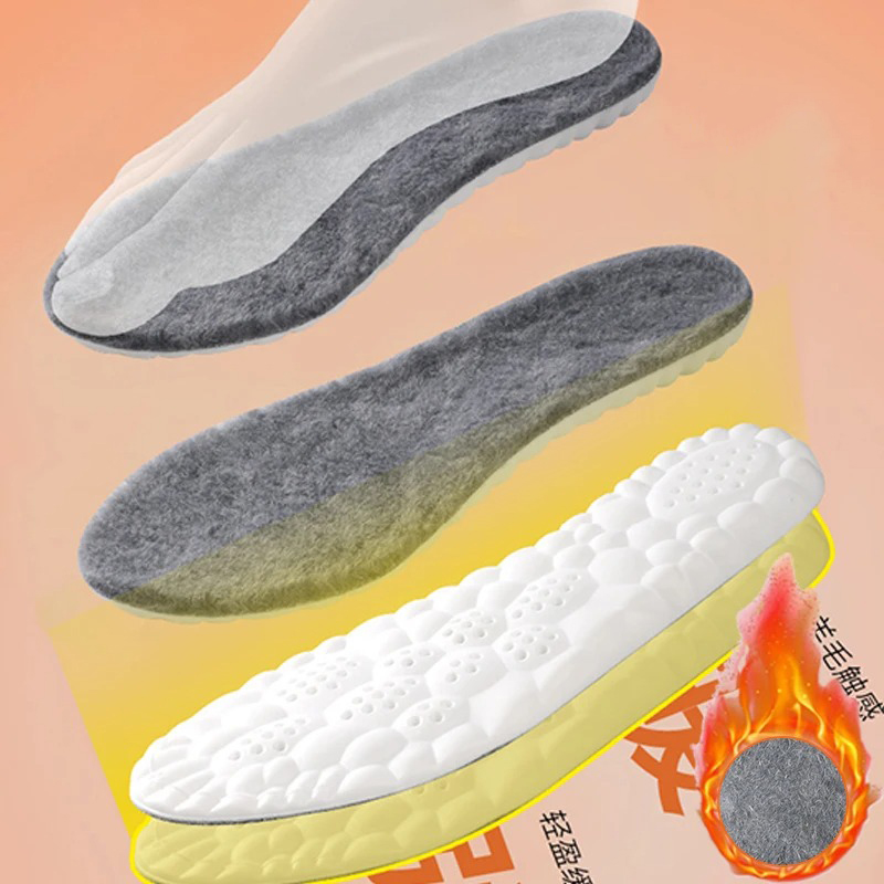 4 pçs palmilhas térmicas auto  - Insole Memory Foam avaliação e preço
