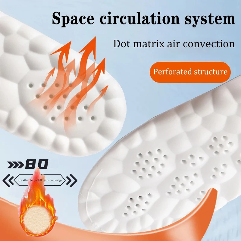 4 pçs palmilhas térmicas auto  - Insole Memory Foam avaliação e preço