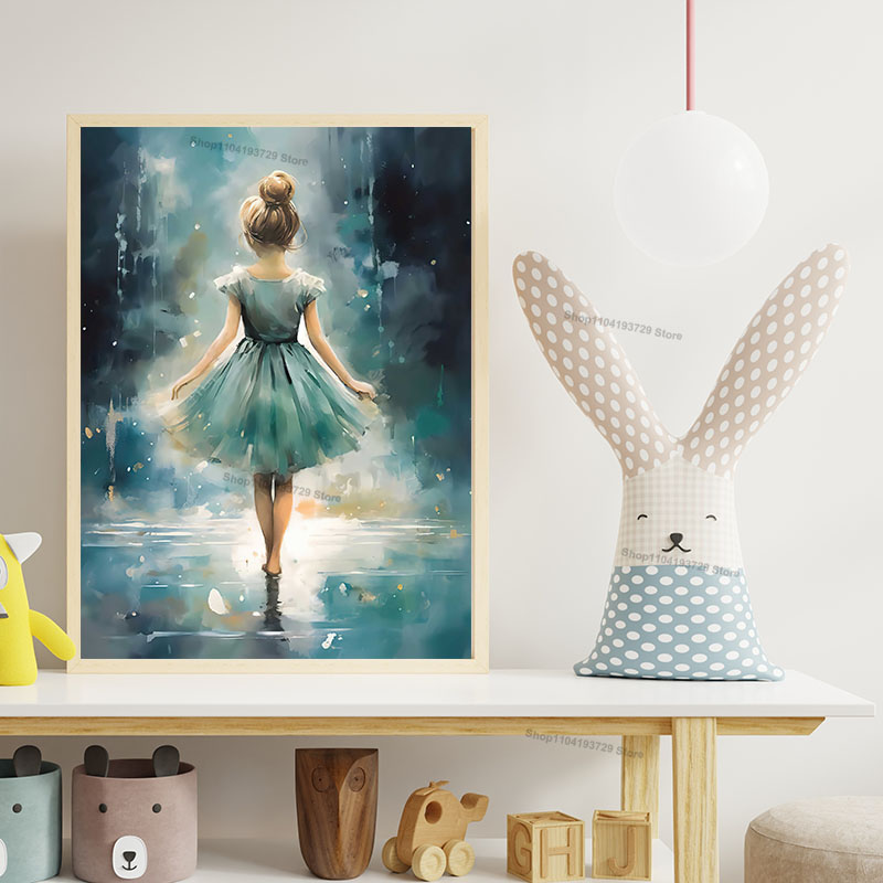 Pintura em aquarela de menina  - Waterproof Spray Shoe avaliação e preço