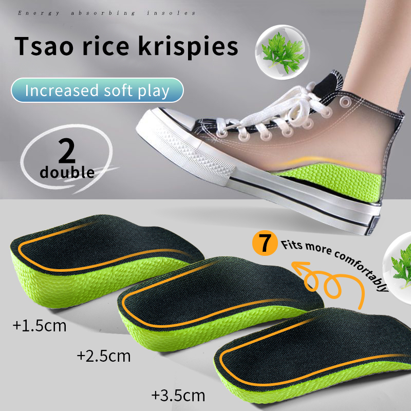 Palmilhas de aumento de altura - Insole Memory Foam avaliação e preço